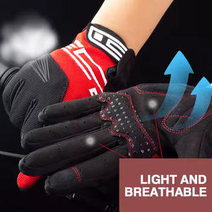 Breathable Full Finger <b>Gloves</b> <b>Touch</b> <b>Screen</b> MTB <b>Gloves</b> Unisex Cycling <b>Gloves</b> <b>for</b> Motocross Outdoor Sports - Product Image 4