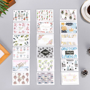 Mini Ins-Style Geburtstags-Dankeskarten mit Umschlägen Papier-Geschenkkarten im Großpack - Product Image 4