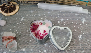 Best Sale Silver Metal <b>Small</b> Heart Shape <b>Candle</b> For Wedding Gift Packaging in Wholesale Price - Product Image 2