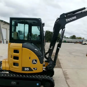 รถขุดขนาดเล็ก John Deere 35P มือสอง สภาพดีเยี่ยม แรงยกสูง รับประกัน 3 ปี มอเตอร์ไฮดรอลิก Kubota - Product Image 1