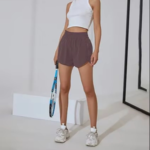 กางเกงลำลองขาสั้นสำหรับผู้หญิงเสื้อผ้าแฟชั่นตามสั่งทันสมัยใส่เล่นยิมเล่นโยคะเล่นยิมระบายอากาศได้สำหรับฤดูร้อน - Product Image 1