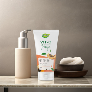 OEM Soins de la peau Acide de papaye Démaquillant Élimine les peaux mortes Nettoyant blanchissant aux enzymes Nettoyant pour le visage - Product Image 2