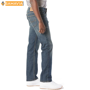 SAMAVIA, pantalones de Jersey de algodón 100 por ciento de peso medio, pantalones de hombre de tela de punto, pantalones casuales, suave, transpirable, uso diario, proveedor OEM - Product Image 3