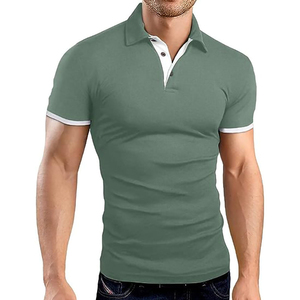 Compre al por mayor camisetas de verano para hombre, diseño personalizado, camiseta polo, camisetas polo casuales para hombre de alta calidad - Product Image 5