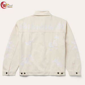 Veste en jean de haute qualité pour hommes quantité minimale de commande bas veste en jean pour hommes nouveauté veste d'hiver en jean pour hommes - Product Image 2