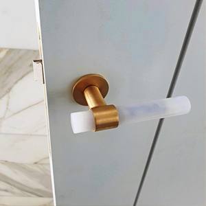 solid brass & marble <b>door</b> Hot selling Marble <b>Knobs</b> With Custom Color Shape Size Made In India Item - Product Image 5