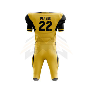 Meilleur Design Ensembles Uniformes de Football Américain Haute Qualité Léger Impression de Logo Personnalisé Respirant Plus Size 100% Polyester - Product Image 2