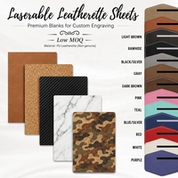 Feuilles de similicuir Patch Blansk, cuir synthétique, cuir grainé PU, cuir synthétique grain de vache, cuir traité au laser, cuir gravable au laser, cuir synthétique compatible laser