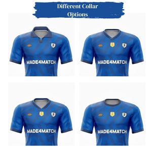 Conjunto de camiseta de fútbol sublimada personalizada con estampado de nombre, uniforme de fútbol OEM para aficionados, jugadores y equipos deportivos - Product Image 3