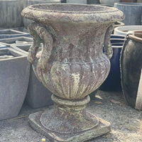 Poterie Saigon Atlantis Glazed Oldtime Clay Poterie faite à la main par Home Garden Fournisseur au Vietnam