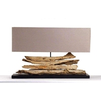 Décor bois flotté sur support