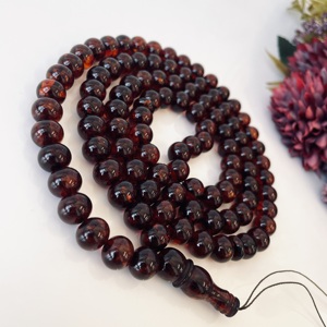 ลูกประคำอำพันบอลติกธรรมชาติแบบอิสลาม สีคอนยัค - Product Image 4