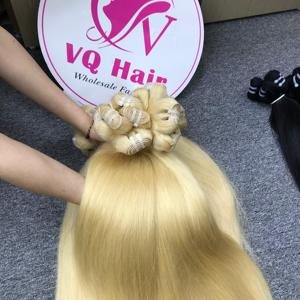 เครื่องต่อผมดิบแบบเวียดนามสีบลอนด์ธรรมชาติ100% 100% ผมมนุษย์แท้แบบคู่ - Product Image 6