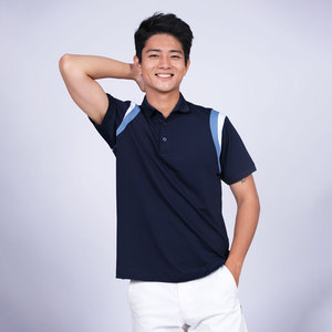 Confortable Fit Polo Homme En Coton Col Classique Polyester Piqué Tricoté Polo Uniformes Vêtements Sites D'achat Au Vietnam - Product Image 5