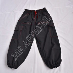 Baggy de ski pantalon de neige personnalisé en gros pour hommes imperméable respirant hiver pantalon de ski de snowboard poches zippées pour pantalon unisexe - Product Image 1