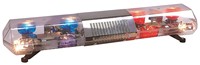 Barre lumineuse d'urgence halogène ambre en gros barre lumineuse d'avertissement rotative de toit barre lumineuse d'ambulance