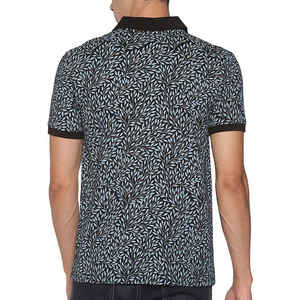 Polo estilo verano hombres Casual negocios Polo camisa 100% algodón tejido sólido patrón con cremallera solapa cremallera - Product Image 2