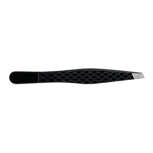 Pinzas Profesionales de Acero Inoxidable con Punta Inclinada para Depilación de Cejas - Product Image 3