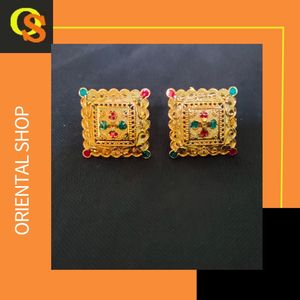 Super Selling Trendy Style Earrings <b>Set</b> with 22CT Gold Plated Earrings <b>Jewelry</b> <b>for</b> <b>Women</b> Wear by Indian Exporters - Product Image 5