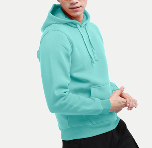 Sweat-shirts pour hommes de qualité supérieure, épais, essentiels, logo personnalisé, molleton lourd, 380 GSM, mélange coton/polyester, coupe classique - Product Image 6