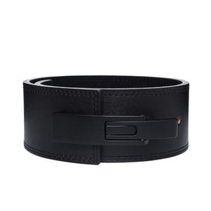 Cinturón clásico de lujo con hebilla automática para hombre Cinturón de cuero genuino de negocios de moda Diseño de palanca - Product Image 2