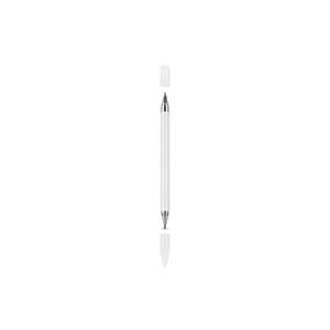 Stylet capacitif universel haute précision Netzy 13, blanc, aluminium, fonction magnétique, type C, pour iOS Android, dessin - Product Image 1