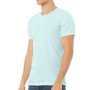 Camiseta de Manga Corta con Cuello en V para Hombre, Transpirable, Mezcla de Algodón 100%, con Estampado, Cuello Redondo - Product Image 5