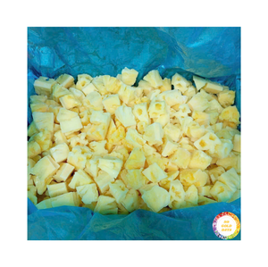 Naturellement doux riche et légèrement parfumé 100% ananas frais Viet Nam ananas congelé en dés/morceau emballage personnalisé 99GD - Product Image 1