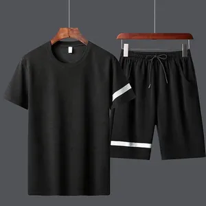 Maglietta e pantaloncini da uomo all'ingrosso set abbigliamento Casual set estivo per uomo con logo stampato personalizzato Bulls Shirts