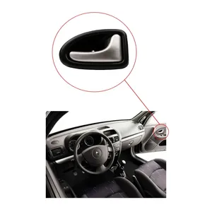 Manija Interior Cromada para Puerta Derecha de Renault Clio 2 y Logan 8200641126 - Product Image 1
