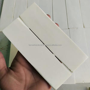100% Calidad Superior de Hueso de Búfalo Blanco Real / Hueso de Camello con Escamas Planas para Mango de Cuchillo - Product Image 3
