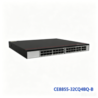 CE8855-32CQ4BQ-B Commutateur de centre de données 32x100GE QSFP28 4x400GE QSFP-DD, 25,6 Tbps, haute performance, pour cloud et IA