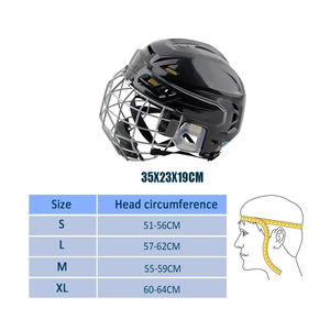 Protector Facial de Hockey Personalizado de Alta Calidad 2026 con Diseño Modular de Alambre de Acero, Color Sólido, Casco Protector de Hockey - Product Image 4