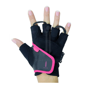 Fabricante profesional Guantes de levantamiento de pesas de la mejor calidad Guantes de levantamiento de pesas de cuero de alta calidad - Product Image 5