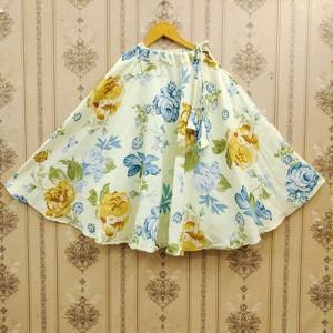 Shoryam - Lehenga Choli Étnico Verde para Niñas, Largo hasta el Suelo, Listo para Usar, de Poliéster |   Venta al por Mayor de Ropa para Niñas de Calidad de Exportación - Product Image 4