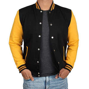 Custom High Quality College Baseball Bomber Style <b>Jacket</b> for <b>Men</b> Women Fashion Varsity Coat Character OEM Service Available - Product Image 2
