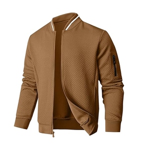 Veste décontractée légère pour homme, coupe ample, veste bomber élégante - Product Image 5