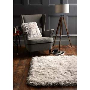 Ensemble de tapis shaggy gris argenté extravagants The Rugs 80x150 cm - Product Image 2
