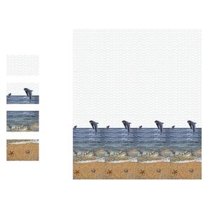 Carreaux muraux décoratifs en céramique émaillée au design carré de couleur gris foncé 30x45cm - Product Image 3