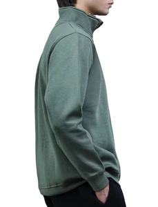 Sudadera de hombre con media cremallera, último diseño, forro polar de alta calidad. - Product Image 2