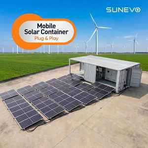 Système de conteneurs de panneaux solaires monocristallins pliables de 100 kW à 200 kW - Product Image 1