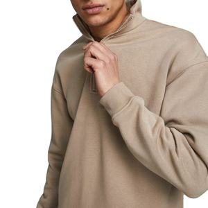 เสื้อฮู้ดผู้ชายคุณภาพสูงสำหรับฤดูหนาว ปักลาย ซิปครึ่งตัว ผ้าโพลีเอสเตอร์ฟลีซ ระบายอากาศ แห้งเร็ว กันน้ำ กันลม ปรับแต่งได้ - Product Image 4