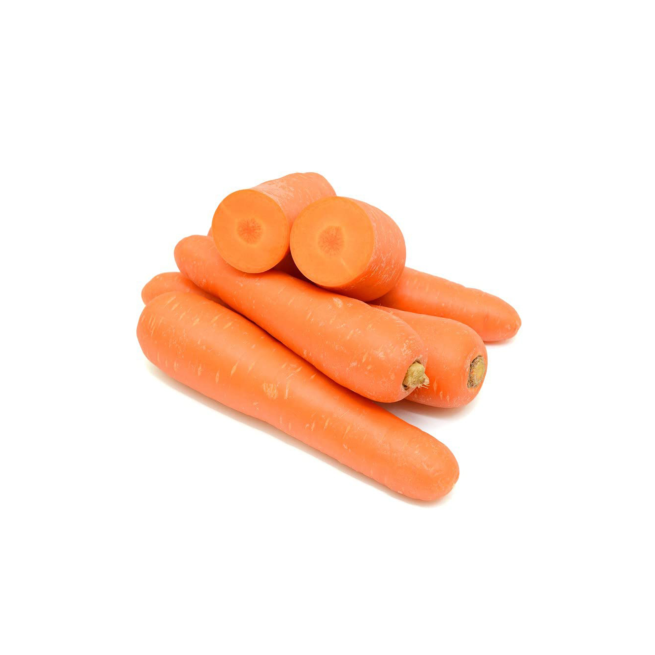 Fresh carrots supplied in various sizes for export and bulk orders