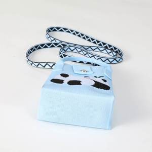 Exquisito Bolso de Ganchillo para Mujer, Modelo Lady Panda, Bolso de Algodón de Color Sólido, Cartera para Teléfono Tejida a Crochet - Product Image 4