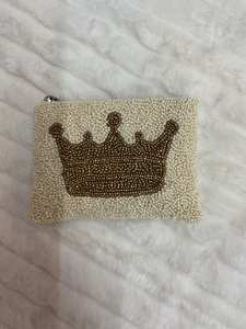 Pochette à monnaie perlée de Bohème légère et écologique avec chaînes et boutons brodés pour le voyage - Product Image 2