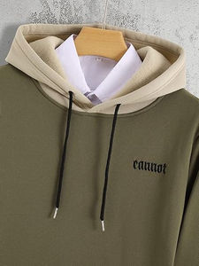 Gran oferta de sudaderas con capucha de lana de manga larga, colección de invierno, sudaderas con capucha de lana en los mejores materiales básicos de calidad, mezcla de algodón - Product Image 2