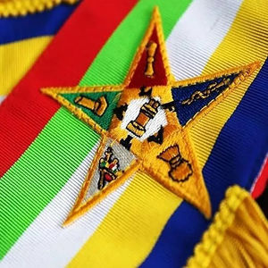 Ordre maçonnique de la ceinture de l'étoile de l'Est cinq couleurs sur mesure de qualité supérieure personnalisée 2025 nouveau Style OES couleur ceintures - Product Image 5