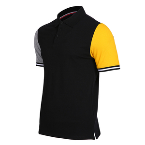 Logotipo de impresión bordado personalizado telas que absorben la humedad 100% algodón poliéster hombres uniforme liso en blanco Polo de Golf para hombres - Product Image 2