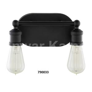 Lámpara de pared de Metal negro de Venta caliente aspecto moderno tradicional hecho a mano decorativo de lujo salón comedor lámpara de iluminación de pared de Metal - Product Image 6