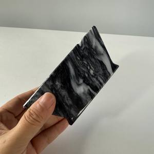 ชุดที่รองแก้วหินอ่อนขาวดำ3ชิ้นพร้อมที่วาง - Product Image 4